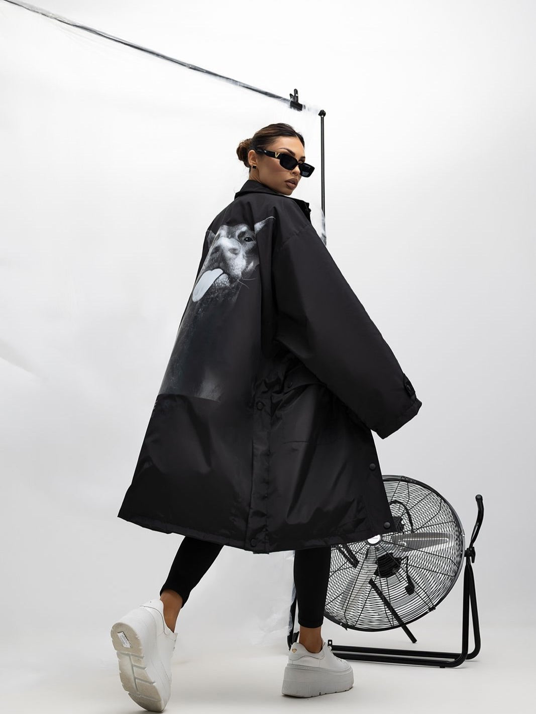 Dámsky Kabát Urban Edge (Čierny)