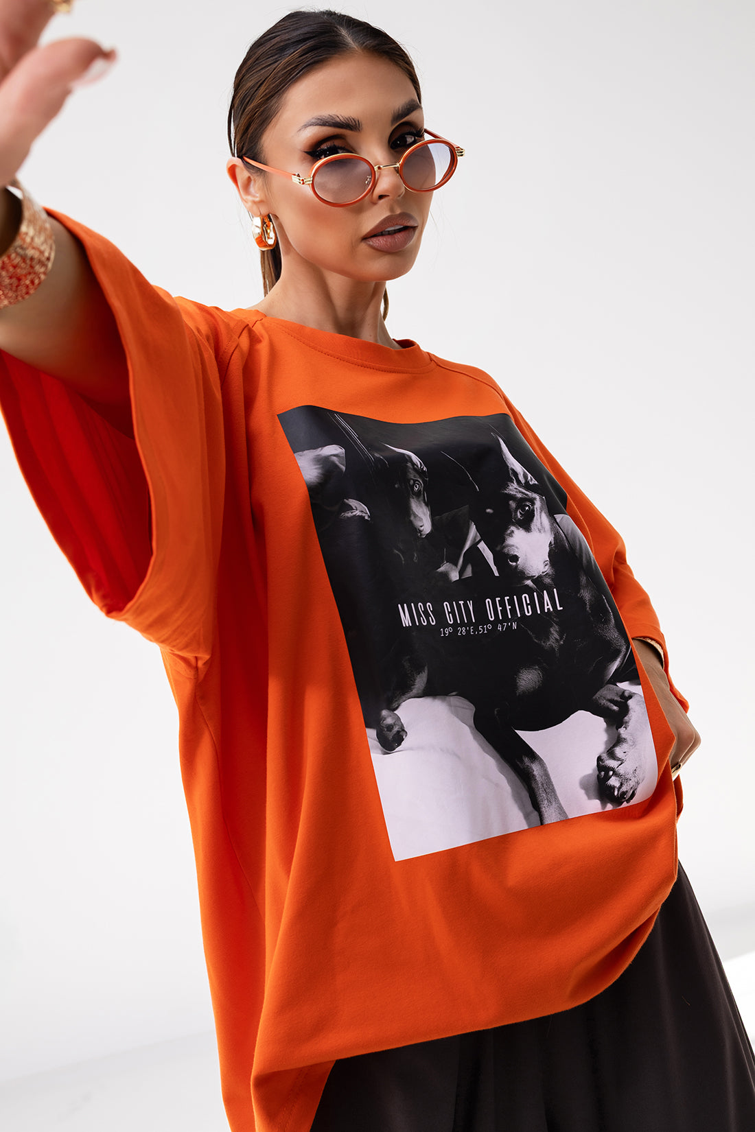 Tričko Doberman (Orange)