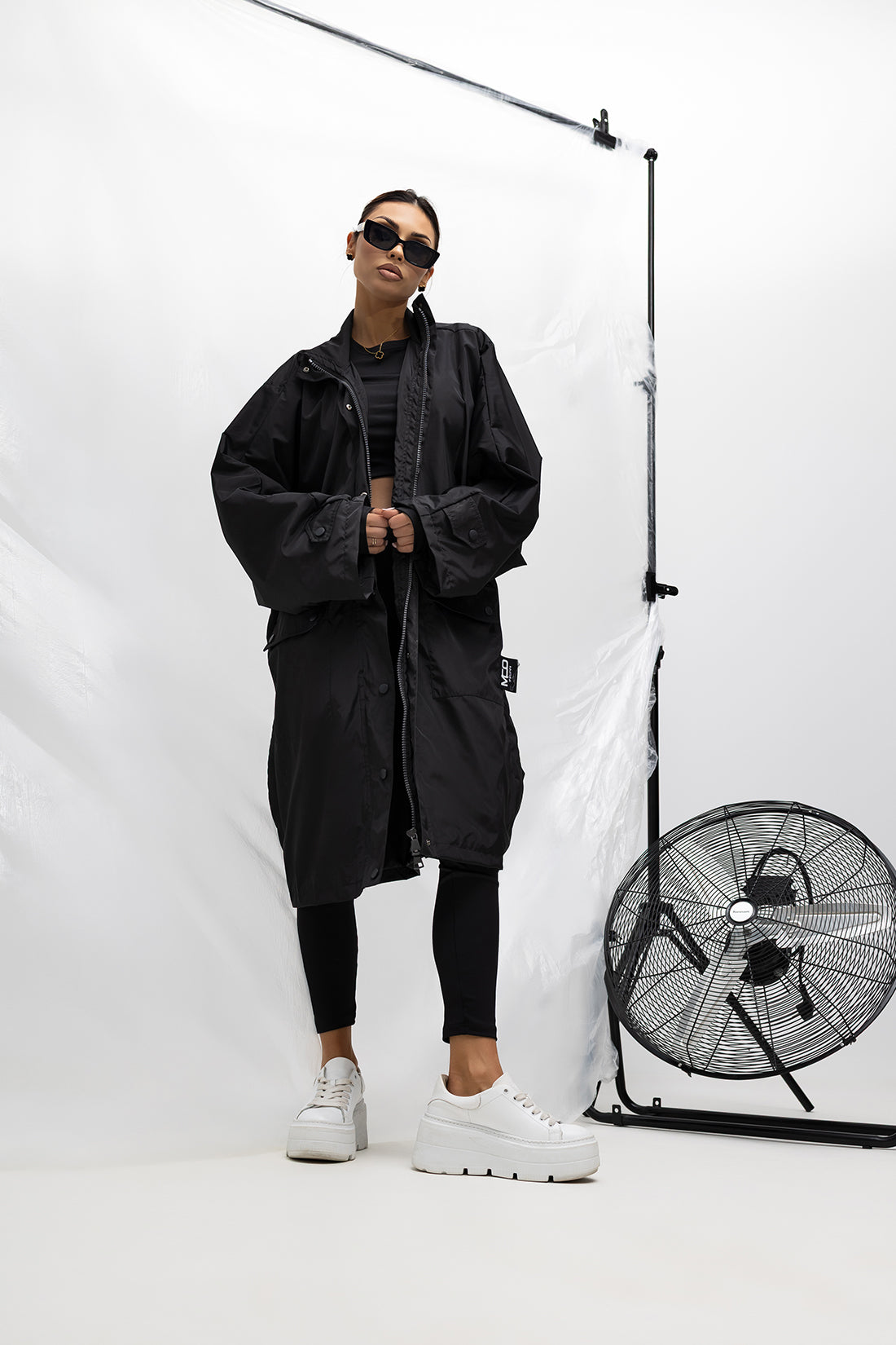 Dámsky Kabát Urban Edge (Čierny)