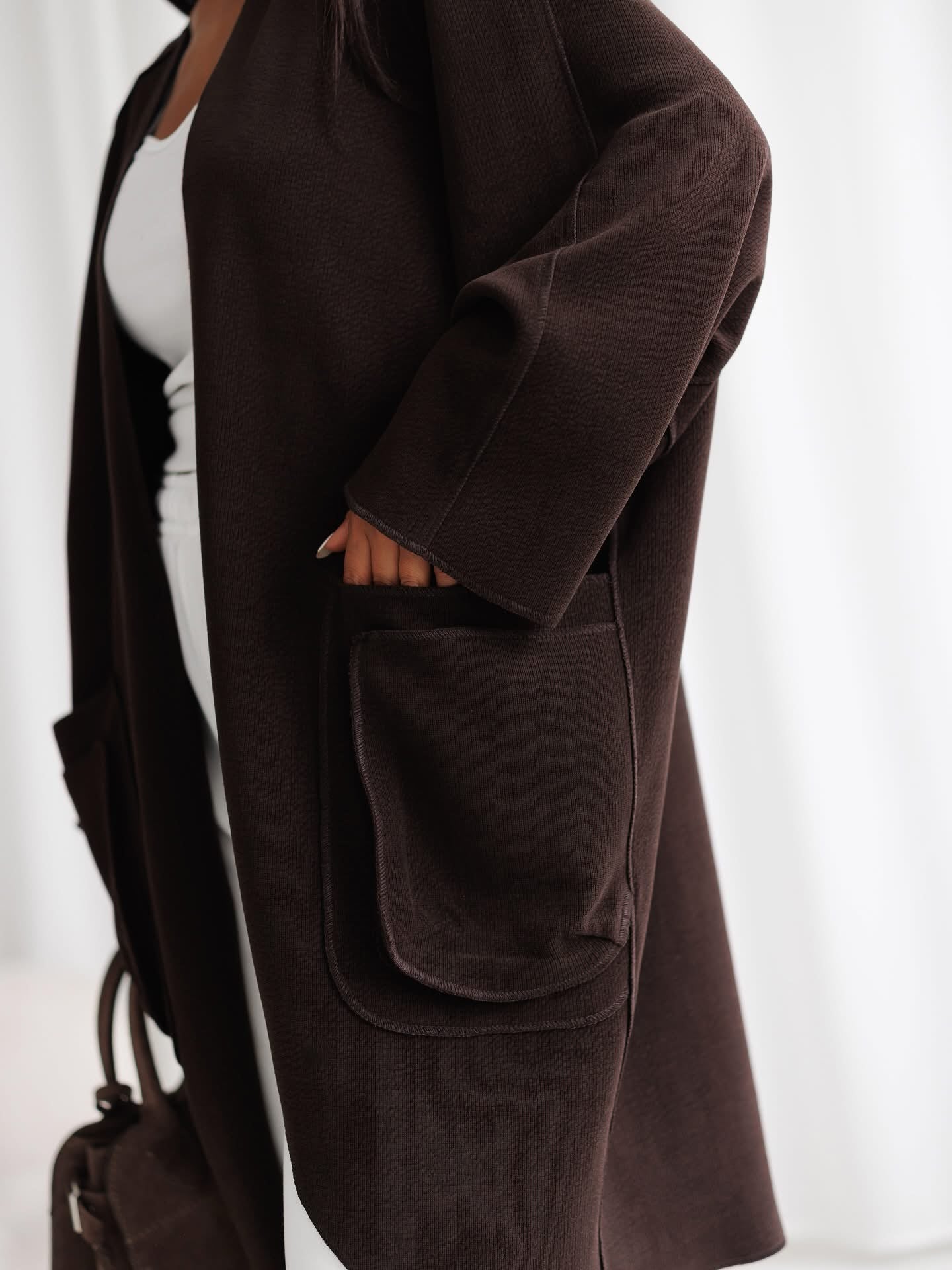 By O La La Kardigán Brown