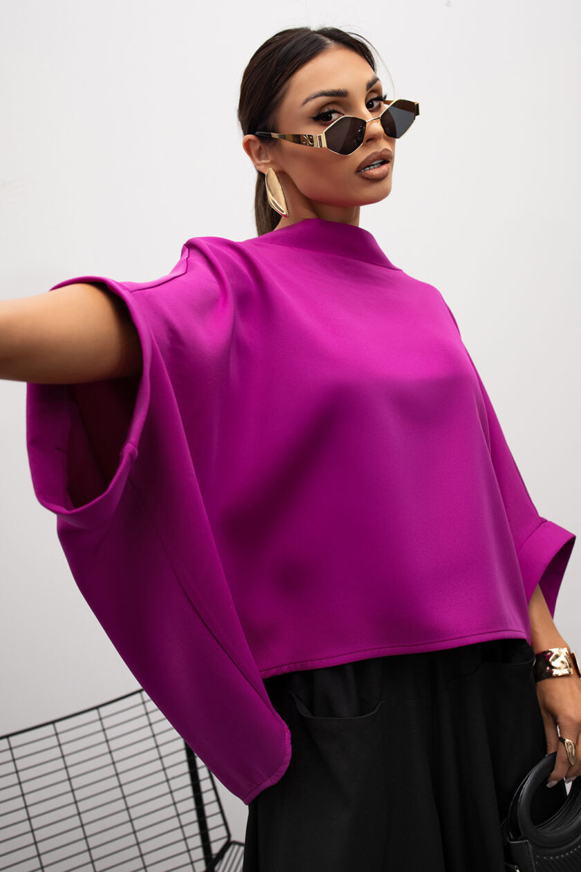 Dámska Kimonová Bluzka Fuchsia