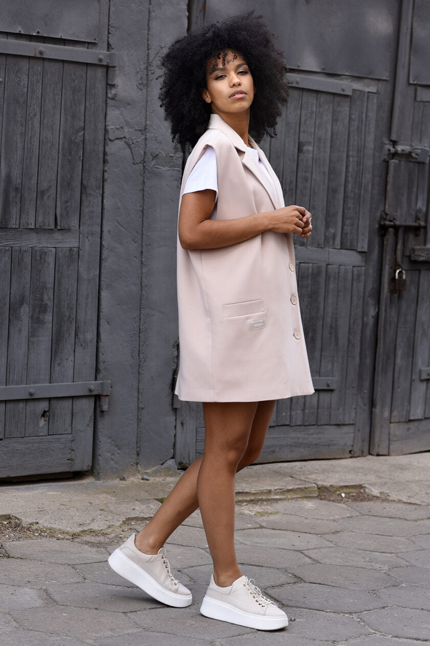 Platinová Vesta Gabriela (Béžová)