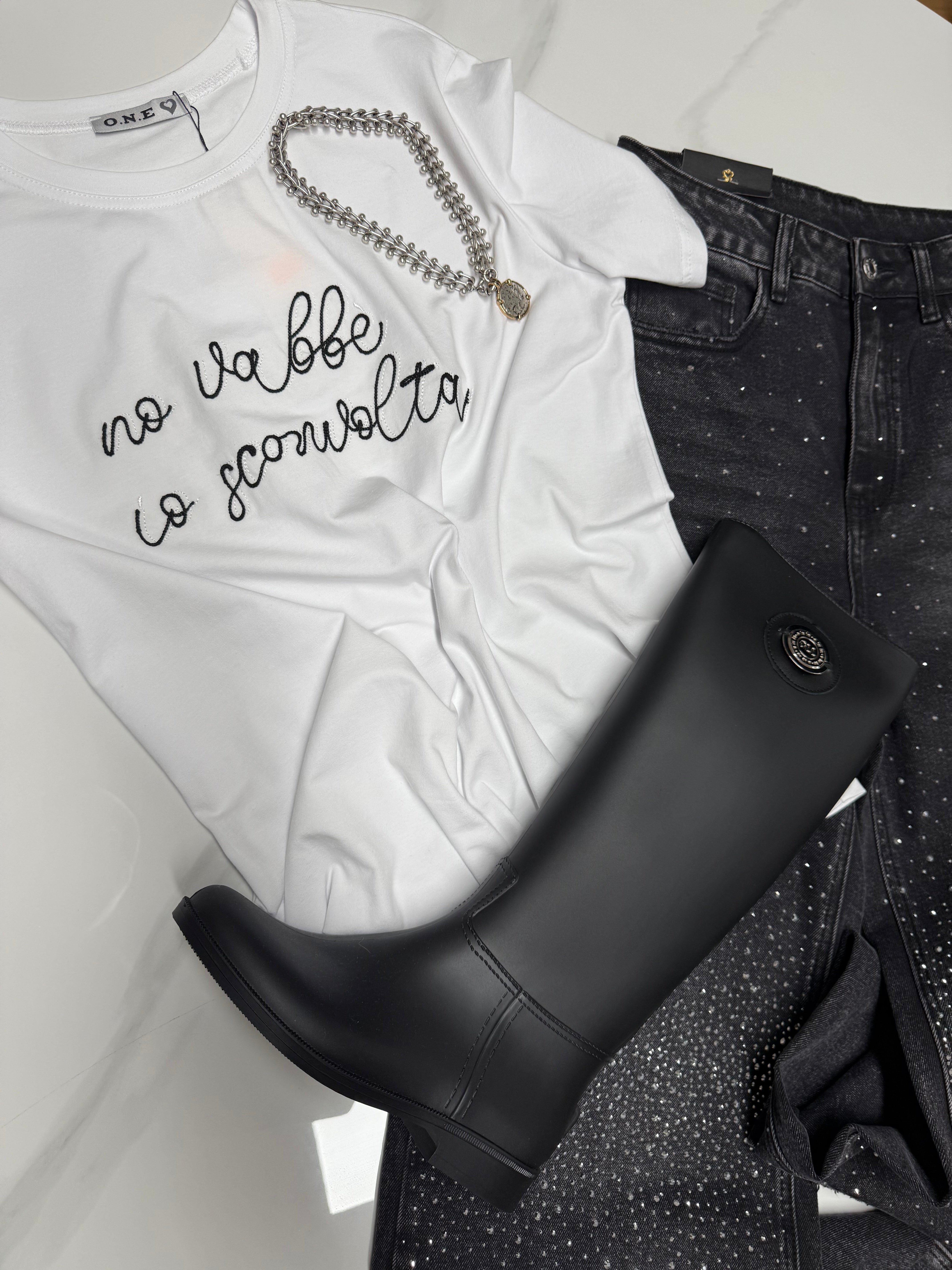 Čižmy Gumené Čierne By O La La