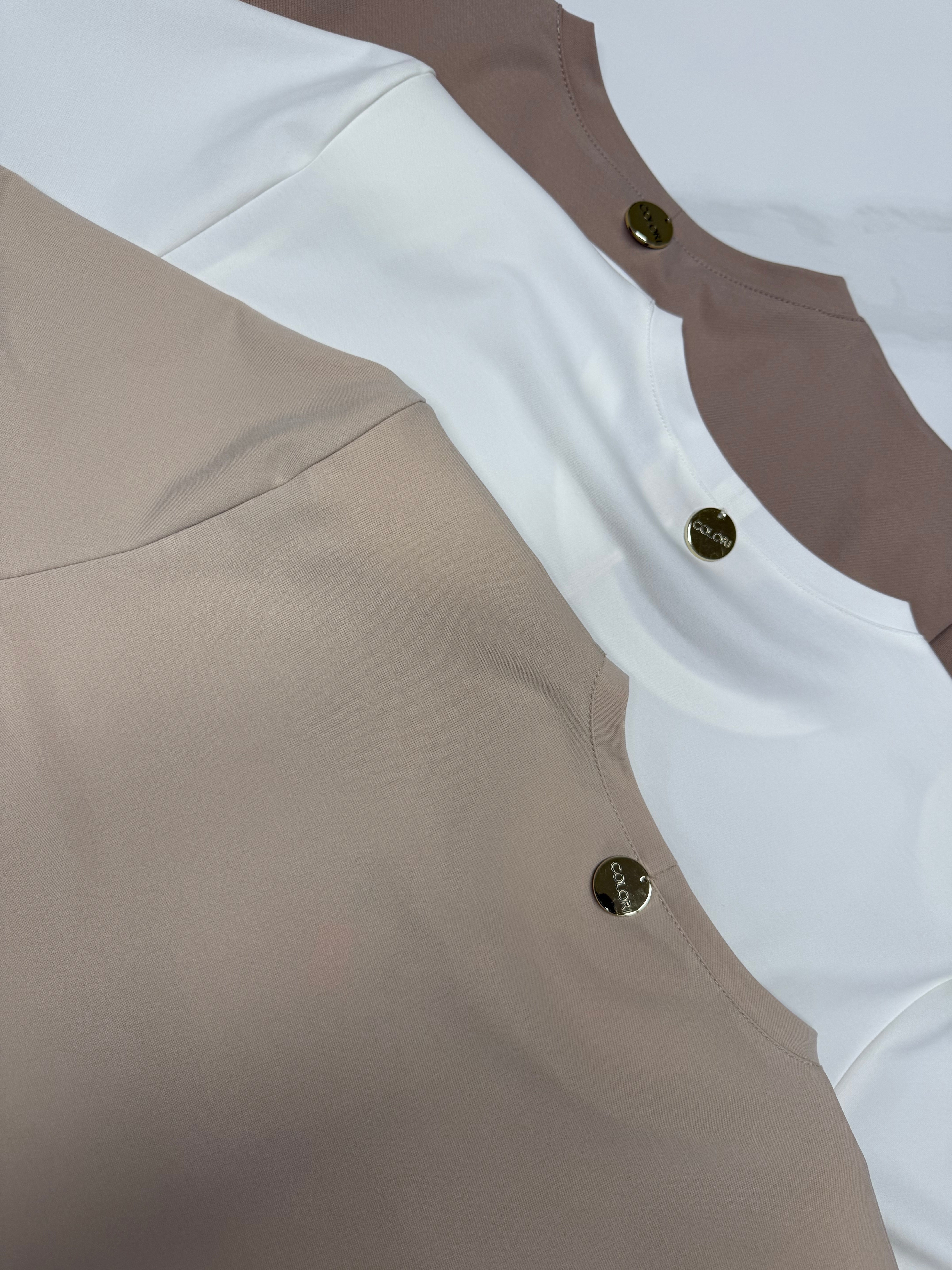 Tričko Mária béžové