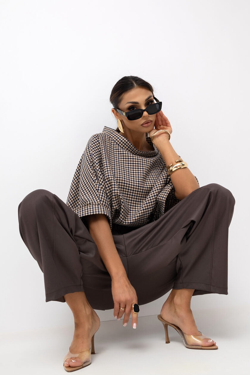 Dámska Kimonová Blúzka (Béžový)