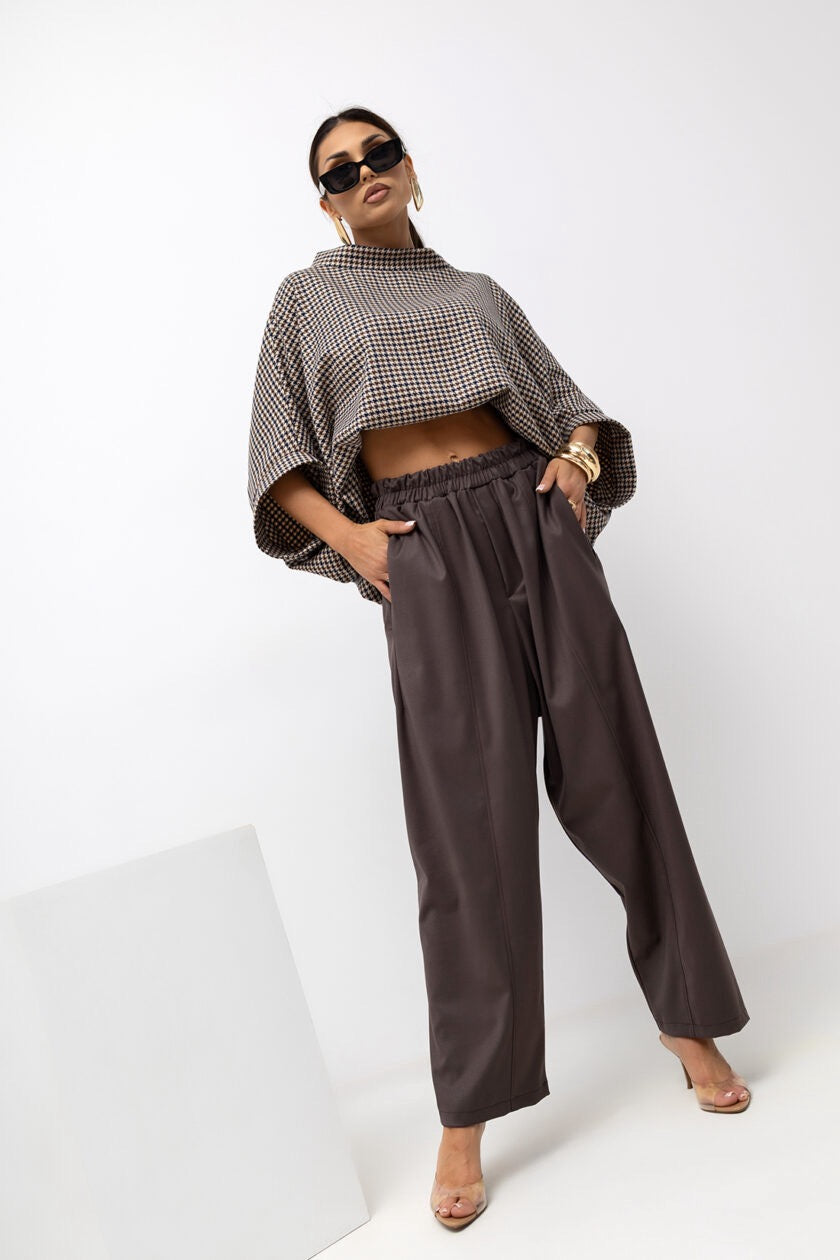 Dámska Kimonová Blúzka (Béžový)