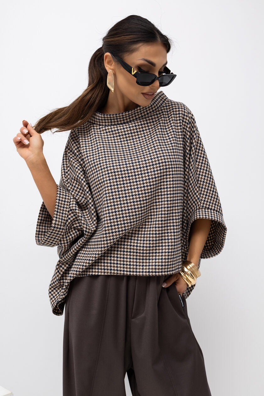 Dámska Kimonová Blúzka (Béžový)