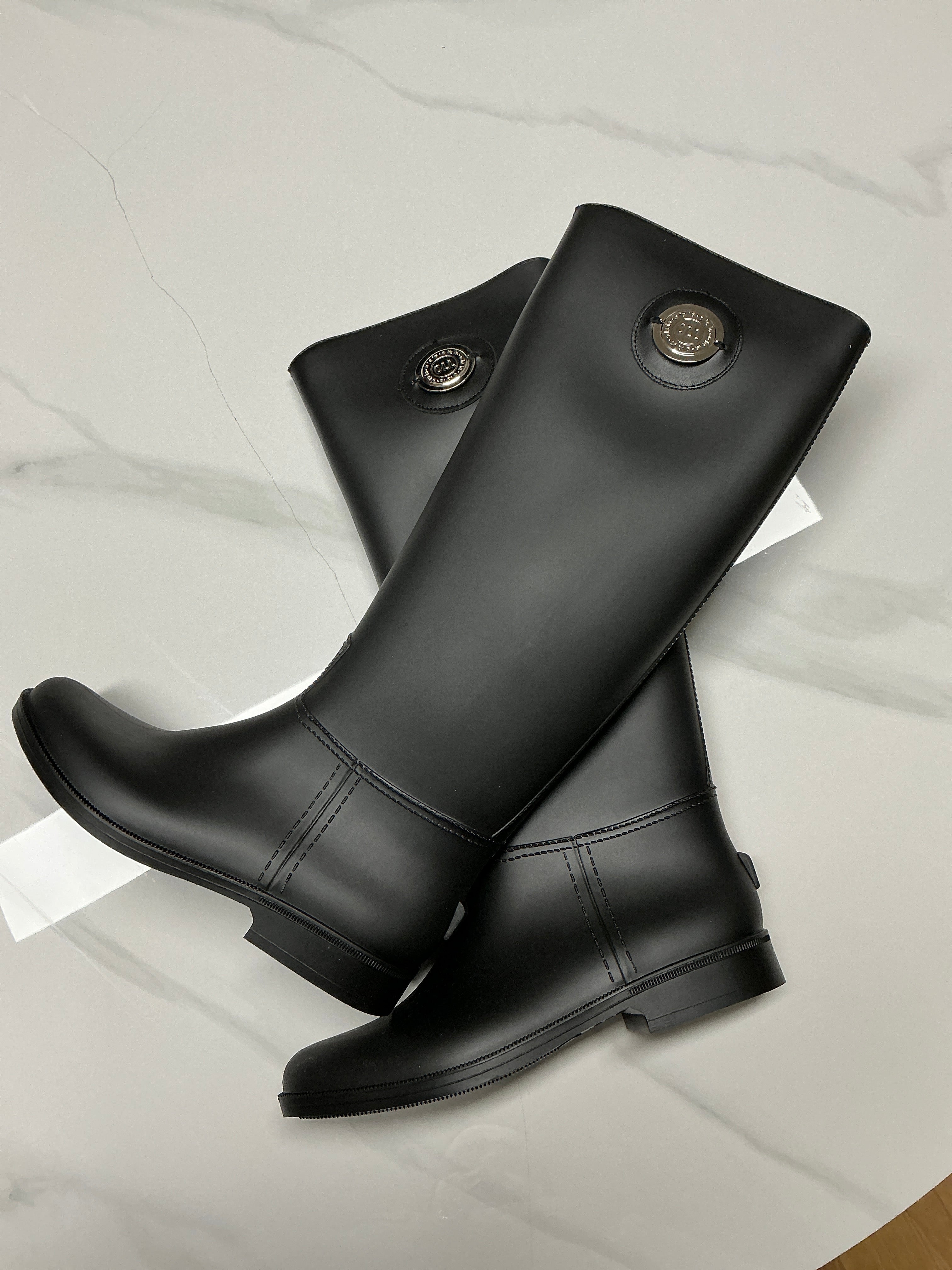 Čižmy Gumené Čierne By O La La